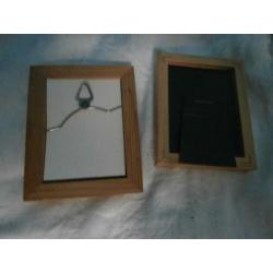lijst Houten lijst / wissellijst hout / mini lijst 2 st