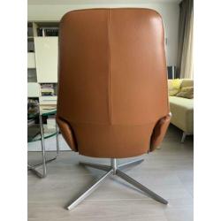 Montel fauteuil leder (2x)