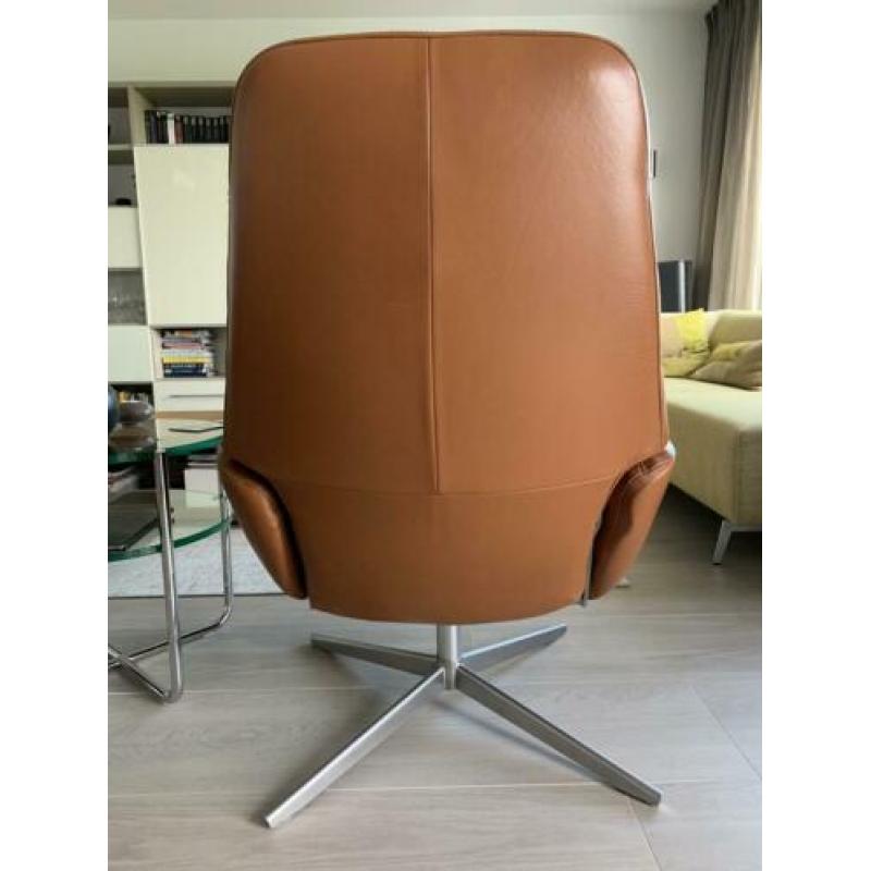 Montel fauteuil leder (2x)