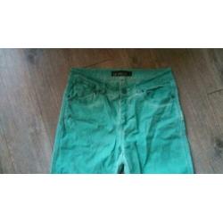 Groene Sao Paulo broek maat 40 - DDW