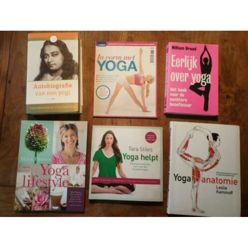 Yoga boeken; yoga lifestyle / anatomie / oefeningen