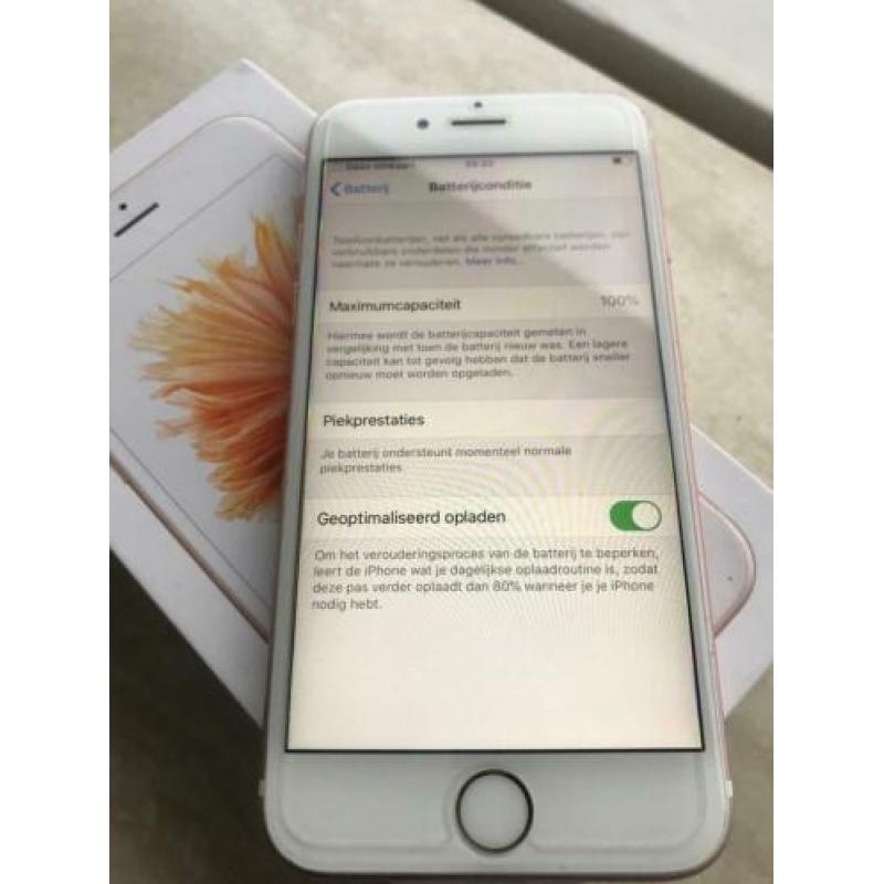 Iphone 6s Rose 64GB Goede staat