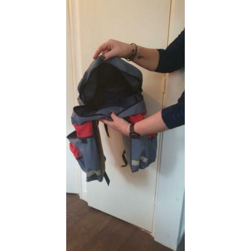PRO fietstassen voor en achter. Waterdicht. Fietsvakantie