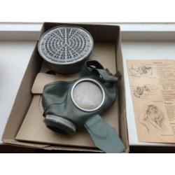 Te koop, WO2 Duits gasmasker, tweede wereldoorlog Duits.