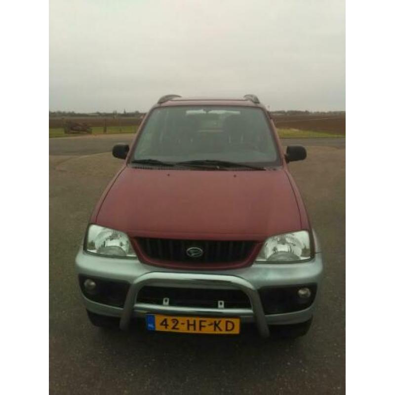 Daihatsu Terios 1.3 DX 2WD AUT 2001 Rood