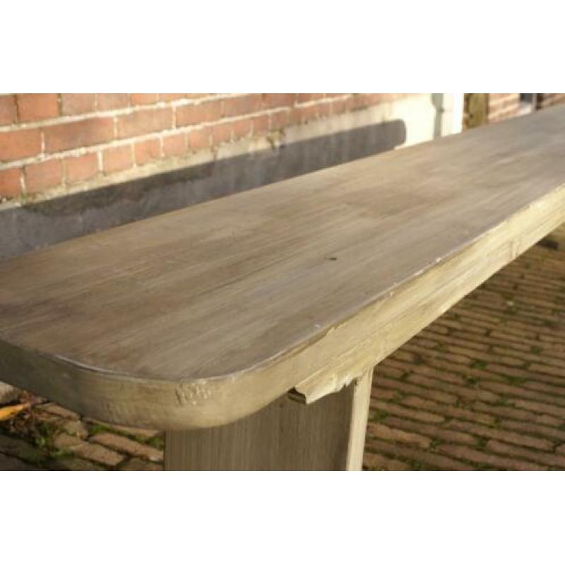 Brocante - echt Stel stevige houten banken!