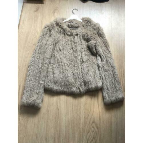 Ibana bont jas bontjas konijn 34 xs s