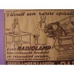 1932: Reclame Folder Philips