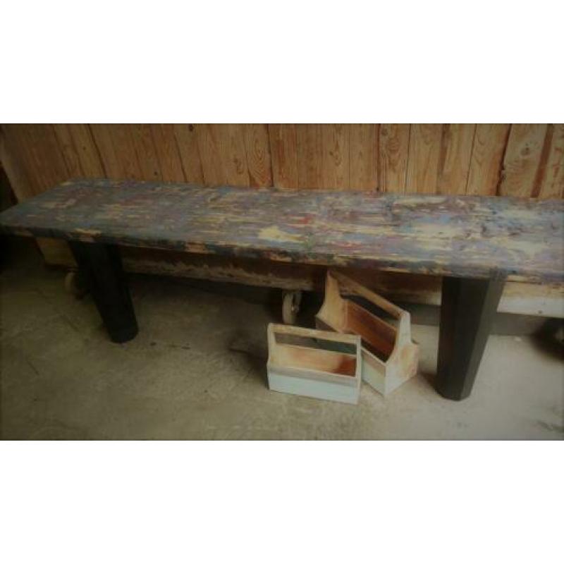 Originele unieke sidetable, Ibiza Bohemian boho lifestyle