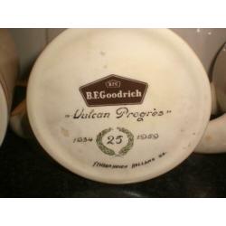 4 Speciale reclame pullen B.F Goodrich banden 1934-1959