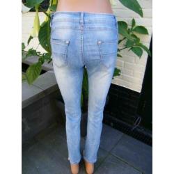 MANDAY PREMIUM FASHION Dames Spijkerbroek Maat 40