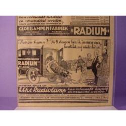 1932: Reclame Folder Philips