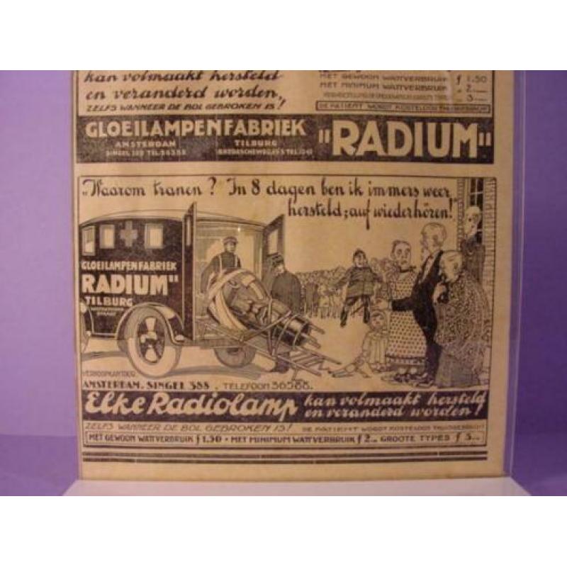 1932: Reclame Folder Philips