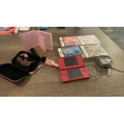 Super leuke Nintendo ds met 4 spelletje