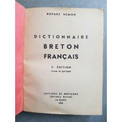 Woordenboek Frans Bretons en Bretons Frans