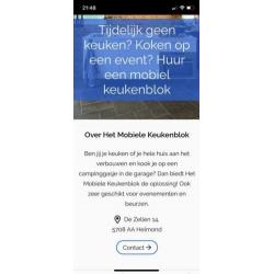 Mobiele keukens te huur!!