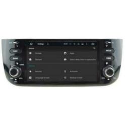Android 9 navigatie fiat punto 2013 carkit usb carplay dab