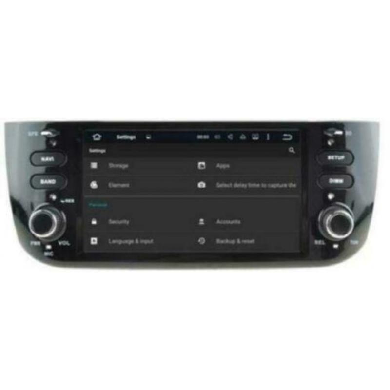 Android 9 navigatie fiat punto 2013 carkit usb carplay dab