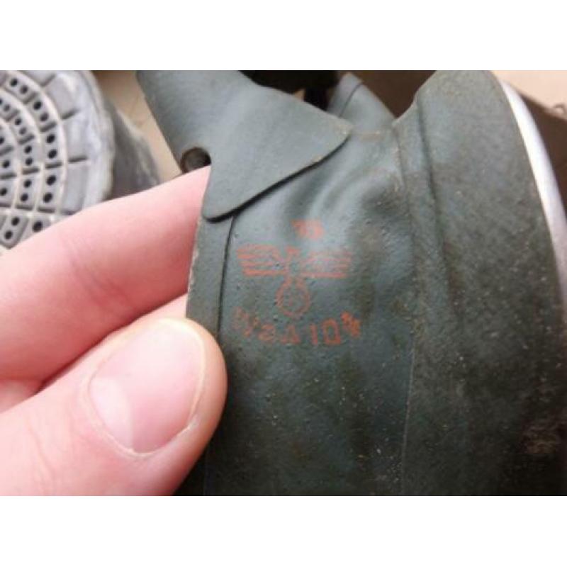 Te koop, WO2 Duits gasmasker, tweede wereldoorlog Duits.