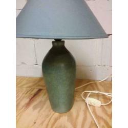 Schemerlamp groene voet