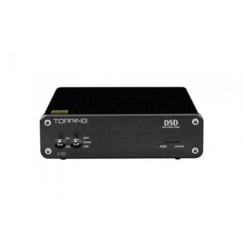 TOPPING D30 USB DAC 24bit/192kHz DSD 128 XMOS CS4398 BLACK