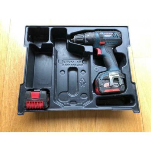 Bosch GSR 14,4 V met GBA 3 Ah accu’s