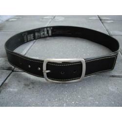 ZGAN Handmade LIMITED EDITION Zwart Leren Riem The Belt 95cm