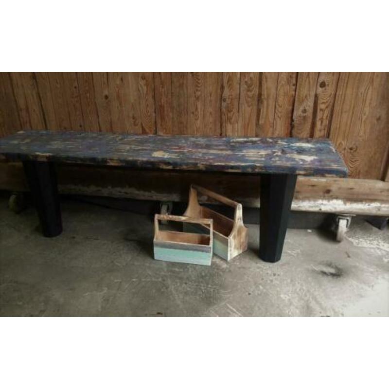 Originele unieke sidetable, Ibiza Bohemian boho lifestyle