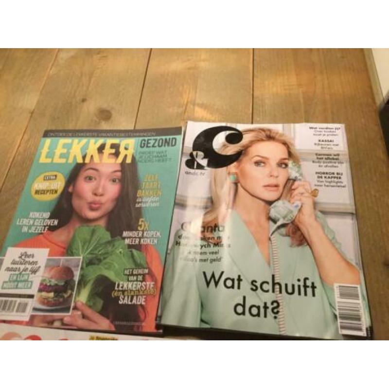 Pakket partij tijdschriften leesvoer lezen
