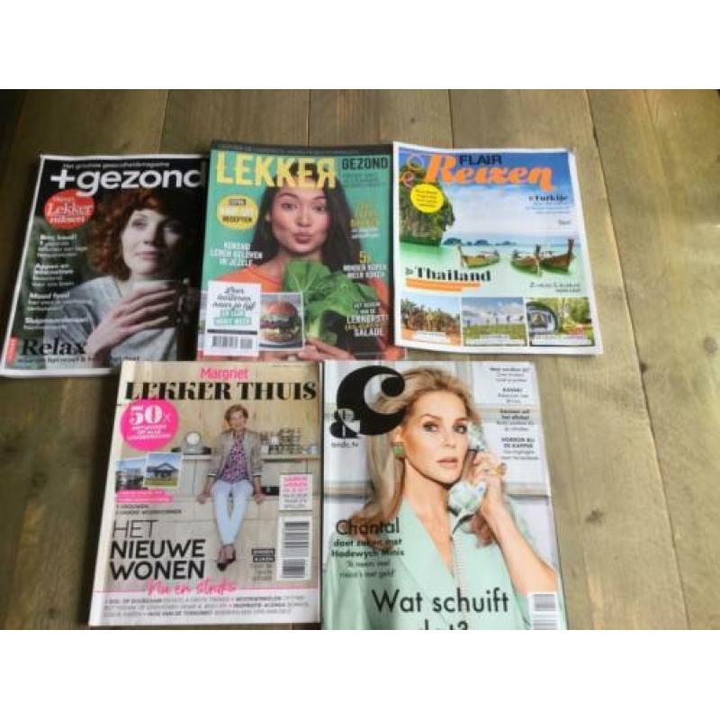 Pakket partij tijdschriften leesvoer lezen