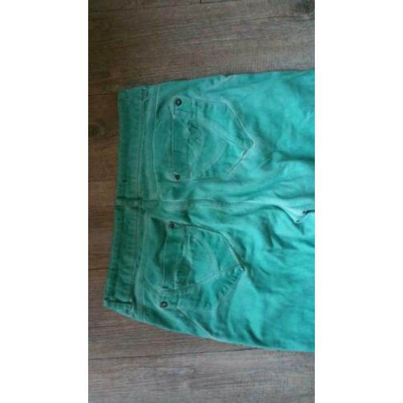 Groene Sao Paulo broek maat 40 - DDW