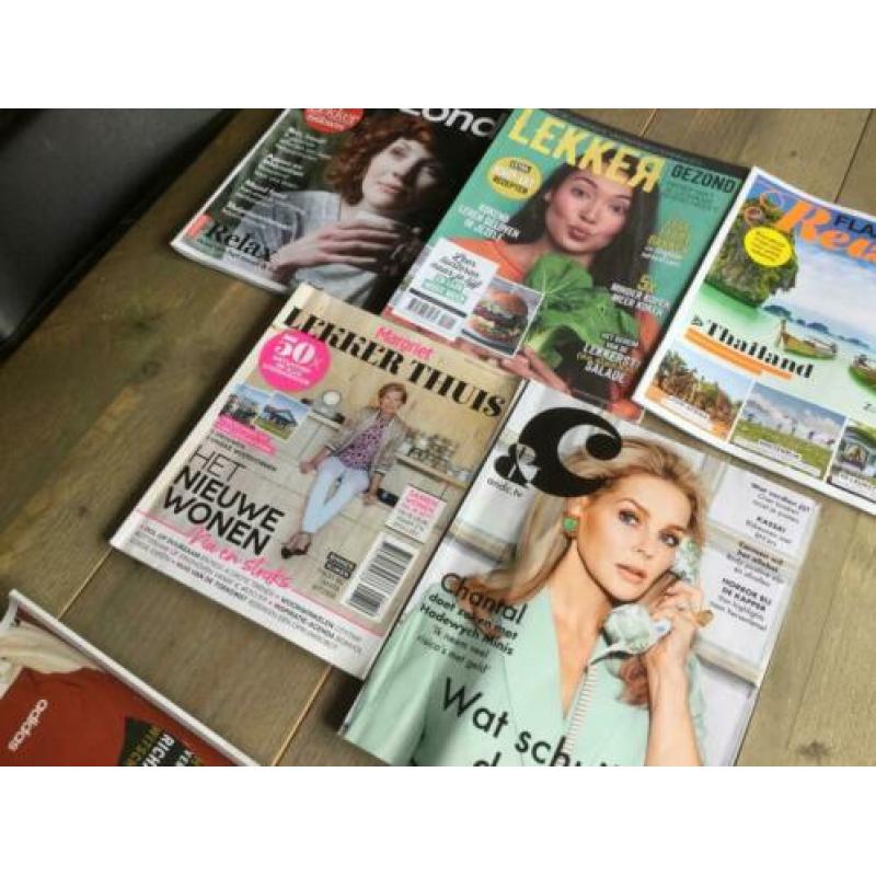 Pakket partij tijdschriften leesvoer lezen