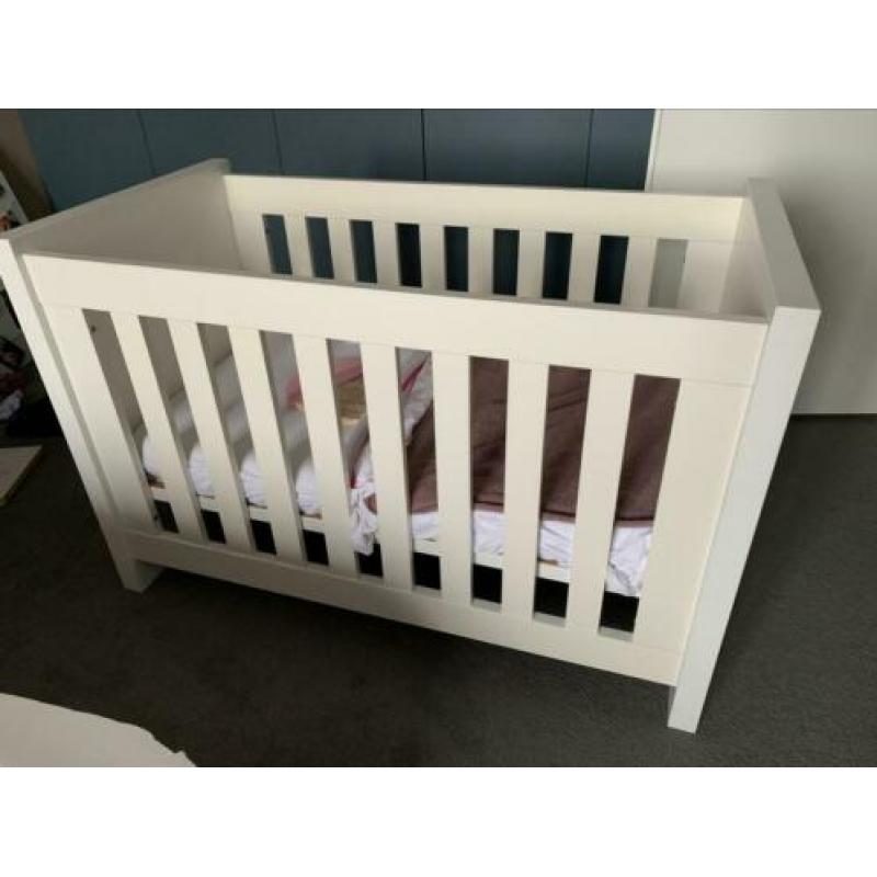 Ledikant wit | matras 60x120cm
