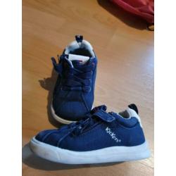 kickers schoenen maat 21 blauw