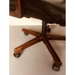 King Chair - Retro vintage design bureaustoel / fauteuil