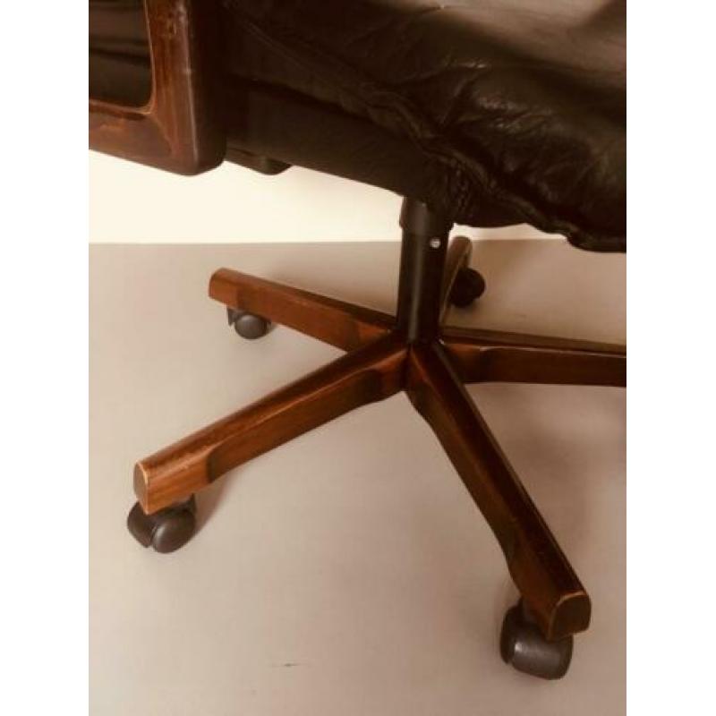King Chair - Retro vintage design bureaustoel / fauteuil