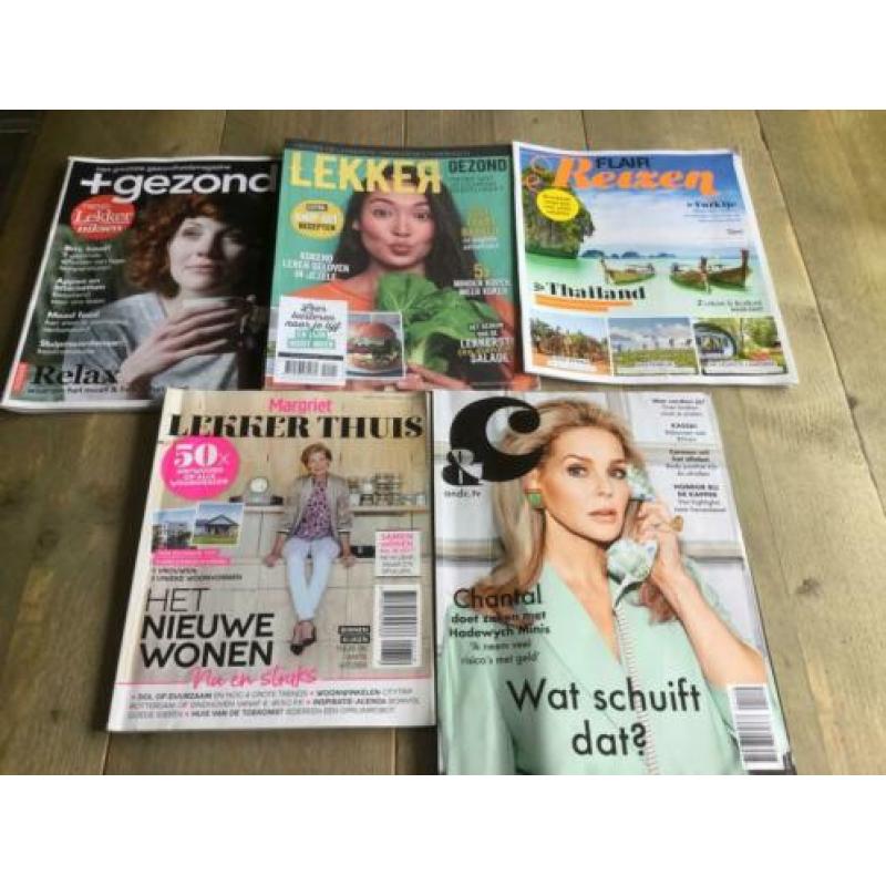 Pakket partij tijdschriften leesvoer lezen