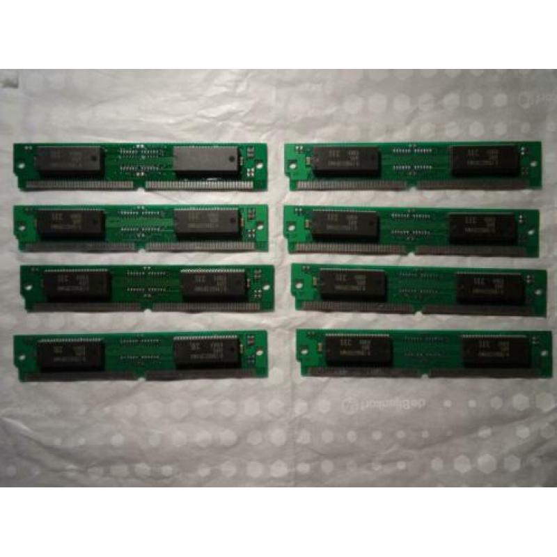 Geheugenmodules voor Retro jaren ’80 en ’90 computers