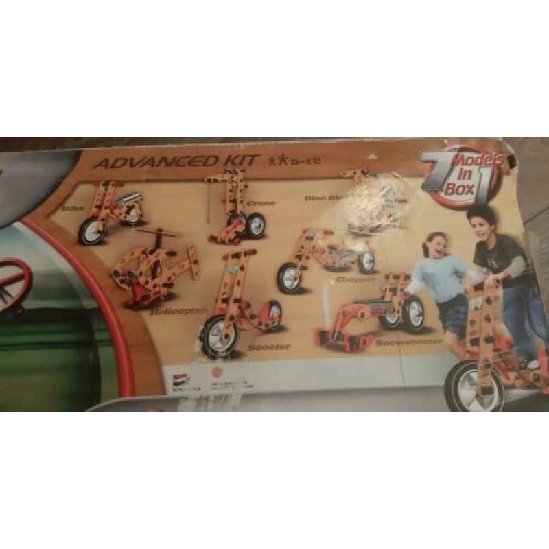 Advanced kit 7 in 1 moov, Berg toys. Voertuig bouwen