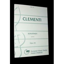 Clementi - Sonatinen - Urtext - Opus 36 (European Music Cent