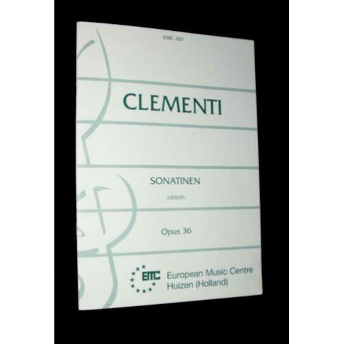 Clementi - Sonatinen - Urtext - Opus 36 (European Music Cent