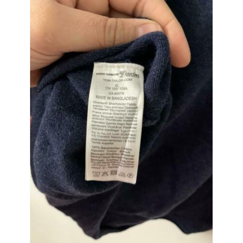 Heren trui Tom Tailor maat xl