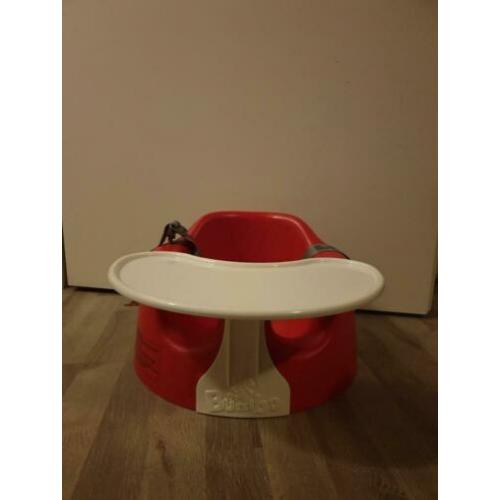 Bumbo floor seat inclusief blad (kleur rood)