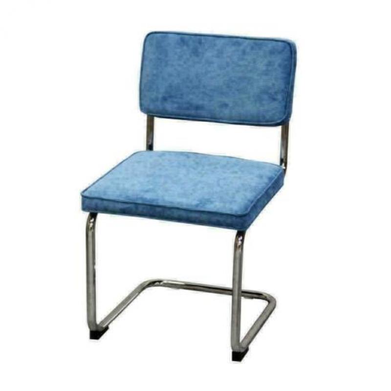 Stoel van ribstof in 6 kleuren van 109€ nu 59€ Giga meubel