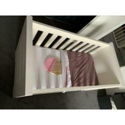 Ledikant wit | matras 60x120cm