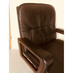 King Chair - Retro vintage design bureaustoel / fauteuil