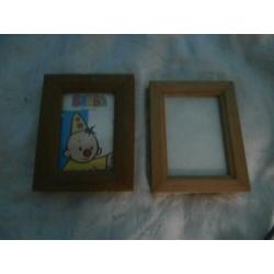 lijst Houten lijst / wissellijst hout / mini lijst 2 st