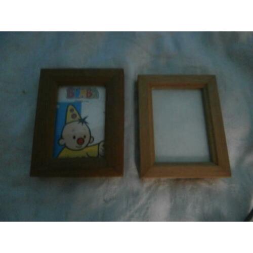 lijst Houten lijst / wissellijst hout / mini lijst 2 st