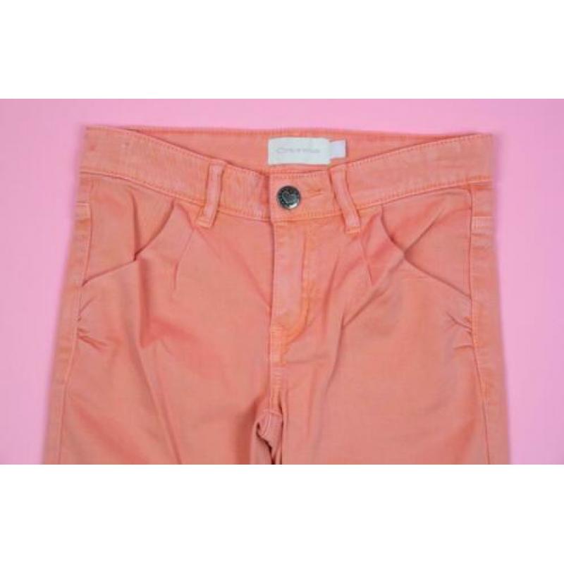 *NIEUW* Creamie broek chino slim fit coral maat 116/122