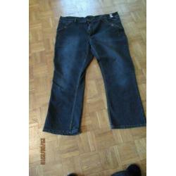Spijkerbroek / Jeans 50/52 Antraciet / Zwart